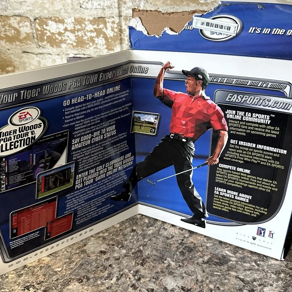 Star Trek: Away Team, Survivor, Tiger Woods PGA Tour Collection PC GAMES Big Box